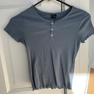 blue art class tee girls L 10/12